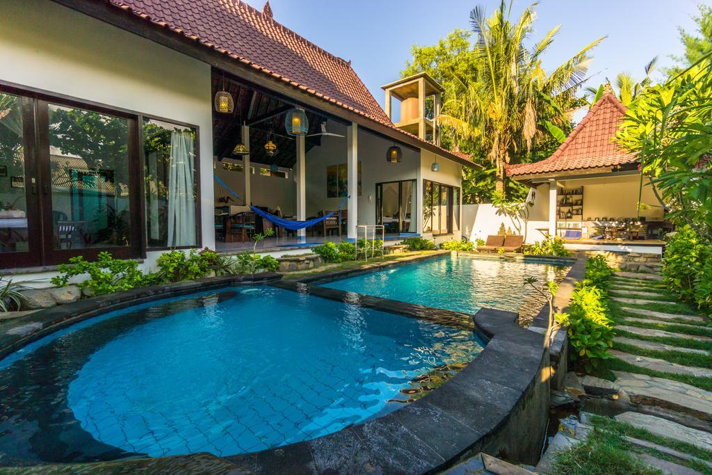 Ambary House Gili Trawangan- 2 Bedroom Private Villa, Pool Eksteriør billede