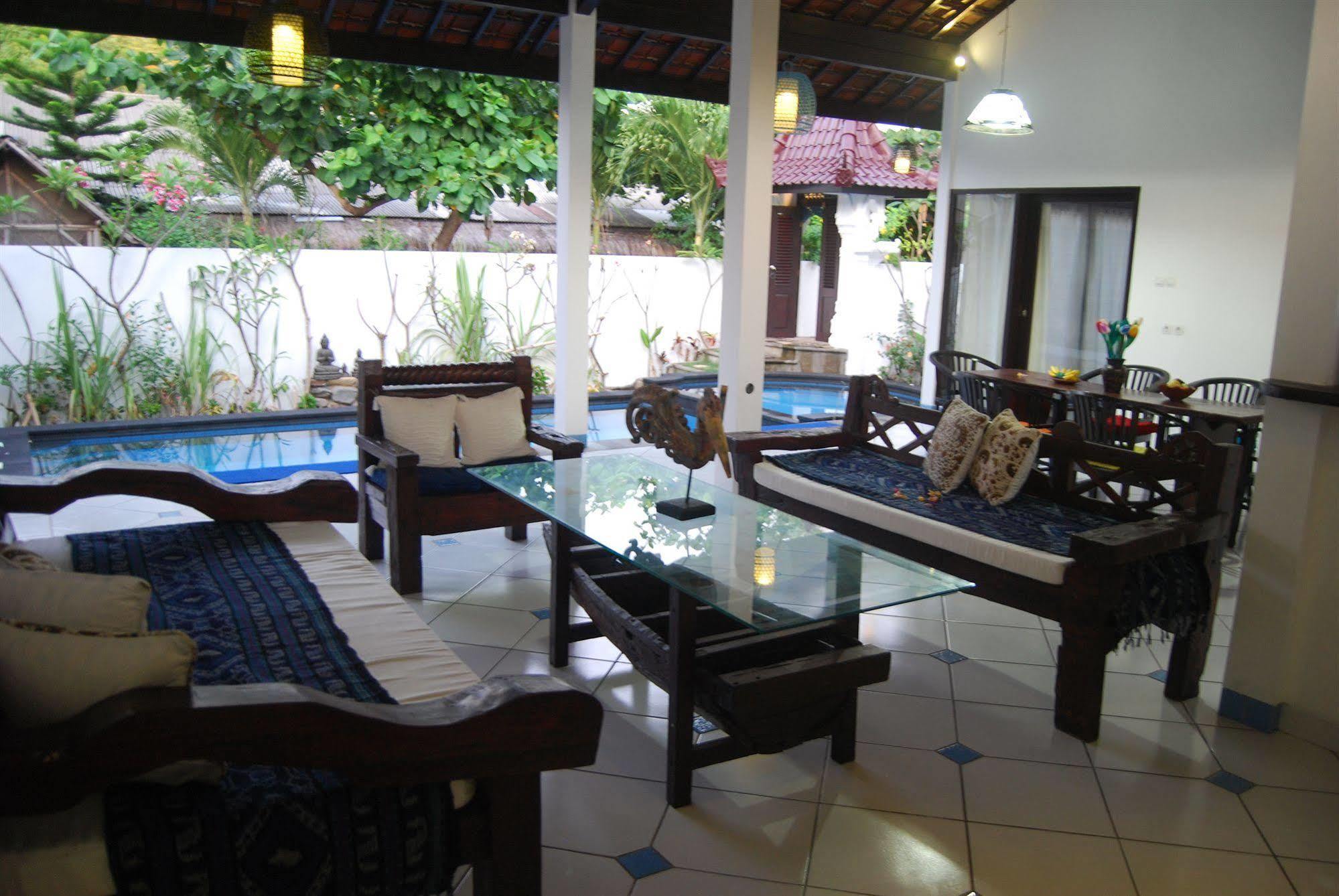 Ambary House Gili Trawangan- 2 Bedroom Private Villa, Pool Eksteriør billede