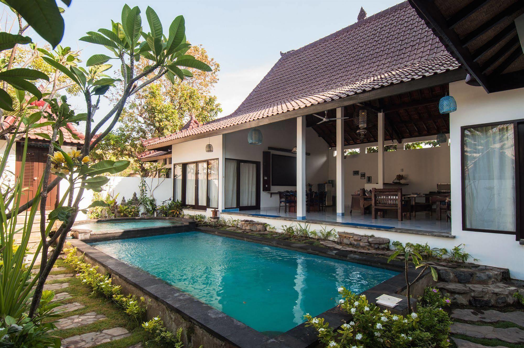 Ambary House Gili Trawangan- 2 Bedroom Private Villa, Pool Eksteriør billede