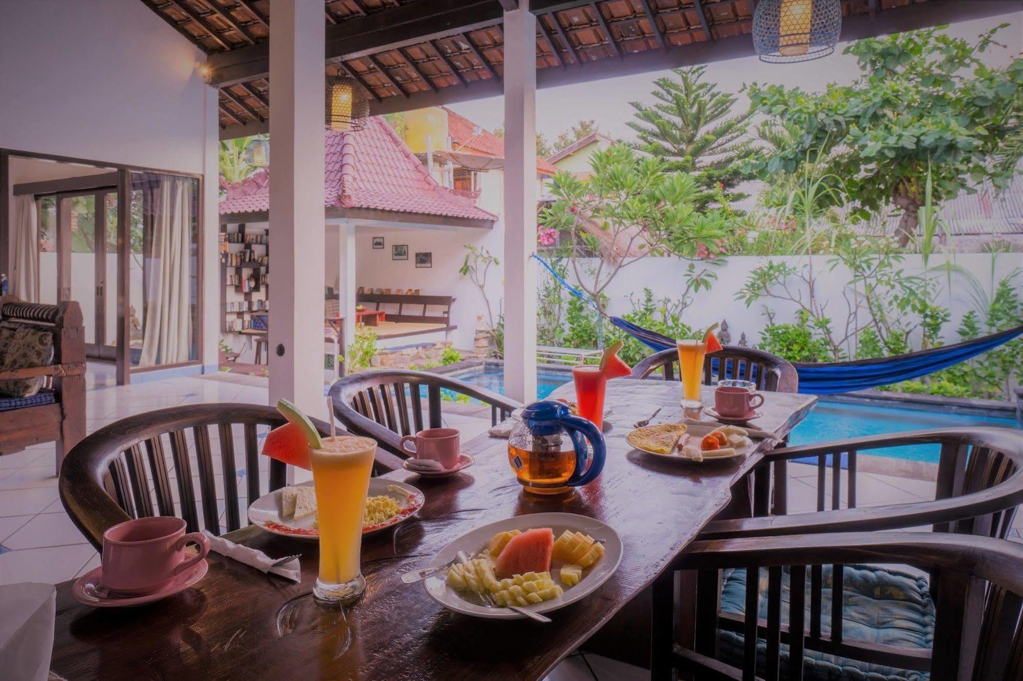 Ambary House Gili Trawangan- 2 Bedroom Private Villa, Pool Eksteriør billede