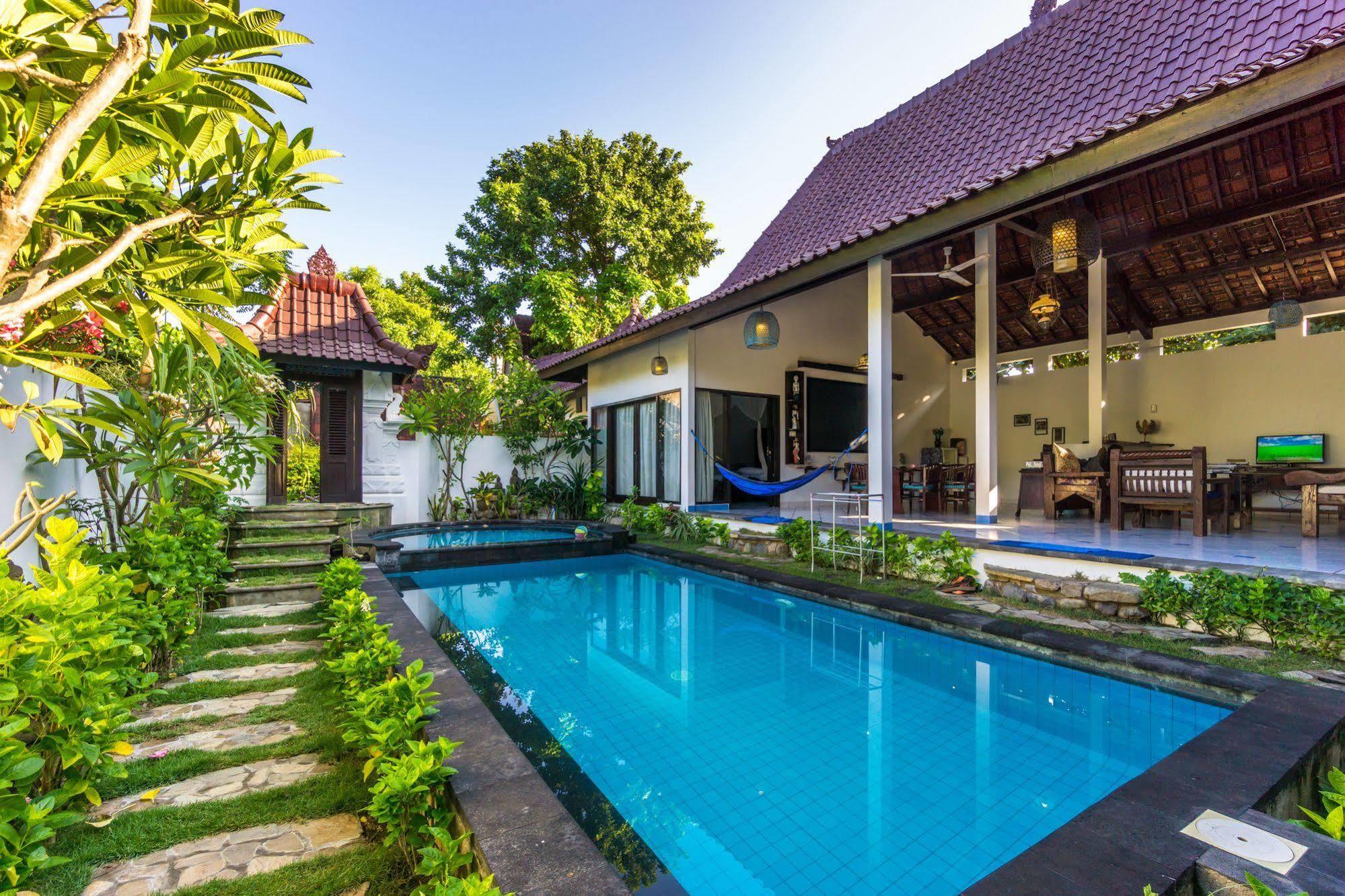 Ambary House Gili Trawangan- 2 Bedroom Private Villa, Pool Eksteriør billede